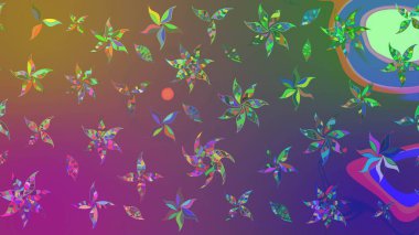 Raster. Zarif, parlak ve eskiz mor ve mor çiçek desenli tasarım. Sabıka baskıları, bebek kıyafetleri, duvar kâğıtları, paket kutuları vb..