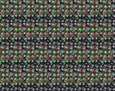 Hint çiçek liyada madalyon deseni. Etnik Mandala süsü. Tekstil, tebrik kartı, boyama kitabı, telefon kılıfı baskı için kullanılabilir. Raster Kına dövme tarzı.