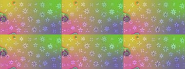 Raster deseni. Küçük çiçekte güzel bir çiçek deseni var. Çiçekli çiçek deseni, suluboya..