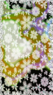 Moda baskıları için zarif bir şablon. Kusursuz. Çiçekli bahar çiçekleri. Küçük çiçekte güzel bir desen. Motley illüstrasyonu. Küçük renkli çiçekler..