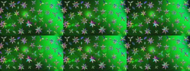 Elle çizilmiş çiçek desenli Raster çizimi. Tekstil, kumaş, ambalaj, hatıra defteri için hoş bir çiçek arkaplanı. Çocuksu tasarım. Arkaplanda.