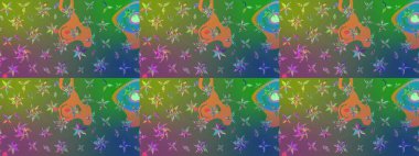 Raster illüstrasyonu. Hoş bir çiçek geçmişi var. Güzel kumaş deseni. Küçük çiçekte çizim deseni.