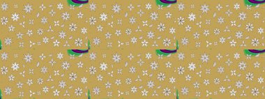 Sarı ve nötr renklerde çiçekler. Çiçekli karalama şeklinde Raster çiçek deseni. Yumuşak, yaz çiçekli arka plan.