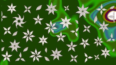 Nazik romantik baskı. Bahar mevsimi. Tatil havası. Raster güzel bir çiçek deseni çiziyor..