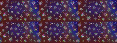 Üst manzara, yumuşak stil. Mor ve mor renkte manzaralı çiçek deseni. Çiçek kompozisyonu, el boyası, hassas şablon. Sevgililer günü ve tebrik kartı konsepti için şık bir davet.