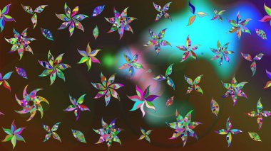 Kahverengi ve gri renklerde. Anti-stres için soyut örnek sayfası. Raster illüstrasyonu.