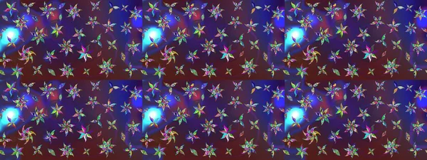 Güzel kumaş deseni. Raster suluboya deseni, narin çiçekler, menekşe ve mor çiçekler, tebrik kartı şablonu..