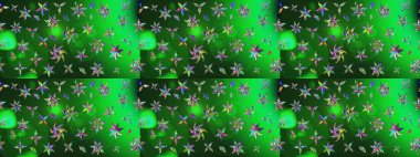 Küçük çiçekteki sevimli çiçek deseni. Raster illüstrasyonu. Tony 'nin kumaş kalıbını çiz. Modaya uygun kumaş deseni.