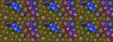 Raster güzel bir çiçek deseni çizmiş. Bahar mevsimi. Tatil havası. Nazik romantik baskı. Renkli çiçekler.