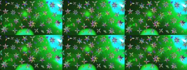 Çiçek desenli raster, çizgi grafik desenli soyut raster arkaplan. Modern stil dokusu.