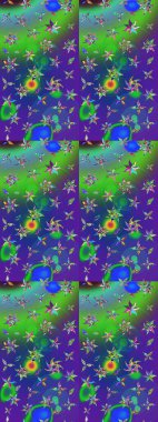 Kızılderili desenli desenli desenli şal deseni. Etnik Mandala süsü. Raster Henna dövme stili. Tekstil, tebrik kartı, boyama kitabı, telefon kılıfı baskısı için kullanılabilir.