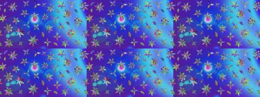 Çiçek arkaplan. - Mavi ve mor çiçekler. Çiçek kolajı. Çiçek kompozisyonu. Doğa. Raster deseni. Küçük çiçekte güzel desen var..