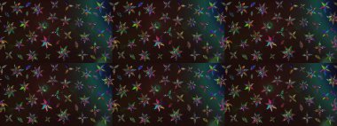 Taslak dekoratif arka plan, çiçek mandala. Çiçek. Raster illüstrasyonu. Gri ve kahverengi renklerde.