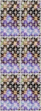 Tatlı suluboya, dikişsiz çiçek deseni. Kartlar, davetiyeler, tarih kartları ve daha fazlası için kullanılabilir. Büyük bir suluboya çiçek seti..