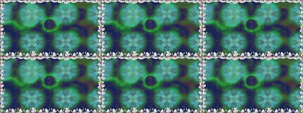 Küçük çiçekteki sevimli çiçek deseni. Güzel karalama çiçekleri olan kusursuz çiçek desenleri. Raster illüstrasyonu. Güzel kumaş deseni.