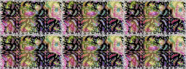 Çiçekler, yapraklar, dekoratif elementler, sıçramalar, lekeler, el çizimleri çizimleri ve Doodle çizimleri, grafik raster çizimleri.