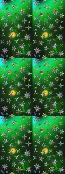 Sulu boya tarzında yeşil ve gri çiçekli zarif çizim deseni, tasarım elementleri. Düzenlenebilir. Düğün davetiyeleri için çiçek deseni, tebrik kartları, hatıra defteri, baskı, hediye paketi, imalat