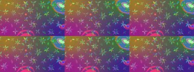 Simple cute pattern in small-scale flowers. Raster illustration. Floral sketch background for textile or book covers, manufacturing, wallpapers, print, gift wrap and scrapbooking.