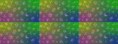 Çizim kalıbı. Ultraviyole kumaş deseni. Organik motif arka planı. Raster illüstrasyonu.