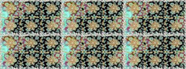 Tarafsız ve altın elementli siyah renklerde altın desen. Kusursuz altın desen. Raster doğulu süsü.