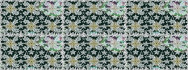 Tekstil, kumaş, ambalaj, hatıra defteri için hoş bir çiçek arkaplanı. Çocuksu tasarım. Gri ve nötr arkaplanda. Elle çizilmiş karalama çiçekleri ile pürüzsüz desen.