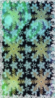 Dekoratif simetri arabesk. Altın maviye ve nötr renklere. Kusursuz ortaçağ çiçek deseni. Doğum günü kartı, davetiye ya da afiş için iyidir. Raster illüstrasyonu.