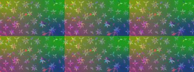 Suluboya desenli çiçek deseni. Moda baskısı. Ton halinde. Dekorasyon ve tasarım için güzel bir desen. Çiçeğin suluboya çizimlerinin zarif deseni.