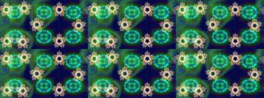 Kar taneleri tasarımı. Modern soyut tasarım posteri, kapak, yeşil, mavi ve gri renkli kart tasarımı. Retro tarzı, kış elementleri. Moda olmuş kar taneleri ve elementler Memphis kartları.