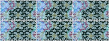 Düz Çiçek Elementleri Tasarımı. Çocuk stili. Renkli Bahar Temalı Kusursuz Arkaplan. Çiçekli pürüzsüz raster arka plan.