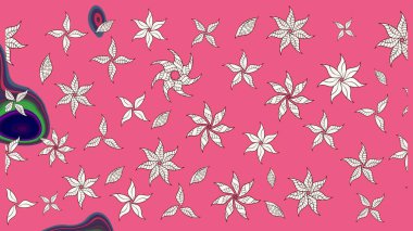 Güzel kumaş deseni. Raster suluboya çiçek deseni, narin çiçekler, pembe ve nötr çiçekler, tebrik kartı şablonu.