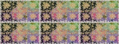 Kusursuz klasik raster grisi ve altın desenli. Klasik klasik klasik arka plan. Geleneksel oryantasyon süsü.