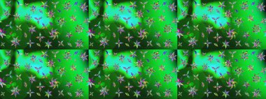 Güzel eskiz şekli. Raster çiçekli arka plan. Yazdır. Güzel kumaş deseni. Renkli Yaz Temalı eskiz kalıbı. Düz Çiçek Elementleri Tasarımı.