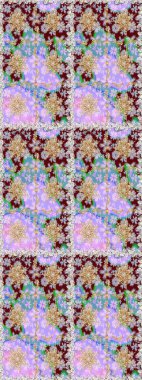 Tekrarlayan elementlerle soyut arkaplan oluşturun. Tarafsız ve bej renklerde altın rengi ve altın elementler. Raster illüstrasyonu. Kusursuz, klasik altın desen..