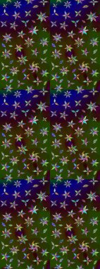 Of doodle elements. Hand drawn Raster illustration. Sketch flower pattern can be used for wallpaper, website background, wrapping paper, invitation, flyer, banner or website.