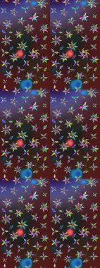 Soyut etnik raster çizim kalıbı. Kabile sanatı boho baskısı, klasik çiçek arkaplanı. Arkaplan dokusu, duvar kağıdı, çiçek teması.