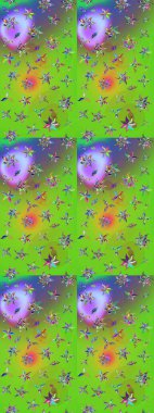 Raster Güzel kumaş deseni. Çiçek arkaplan ile soyut zarafet çizim deseni.