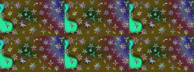 Çiçekli eskiz arkaplanı. Çocuk stili. Renkli Bahar Teması eskiz kalıbı. Düz Çiçek Elementleri Tasarımı.