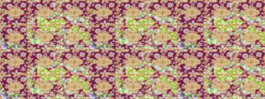 Klasik Raster altın desenini çiz. Klasik klasik klasik arka plan. Bej renkli ve altın elementli çizim deseni. Geleneksel oryantasyon süsü.