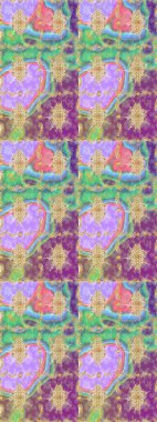 Duvar kâğıdı barok, İspanyol kumaşı. Skeç raster arka planı. Çiçek desenli çizim. Tarafsız renkler üzerine grafiksel modern çizim deseni.