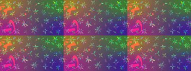 Yumuşak fayans. Raster 'ın taze dokusu. Klasik çiçek desenli. Yumuşak pamuk tasarımı. Paketleme, tekstil, duvar kağıdı için çiçek arkaplanı.