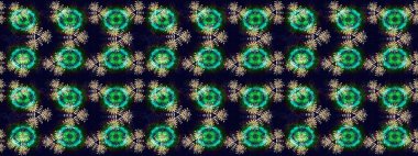 Çiçekler suluboya tarzında siyah ve yeşil renklerde. Suluboya çizim kalıbı. Çiçek izi.