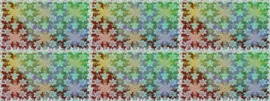 Raster geometrik arka plan. Altın rengi, kusursuz çizim. Tarafsız ve yeşil renklerde altın çiçekli altın desenler. Senin tasarımın için, duvar kağıdı..