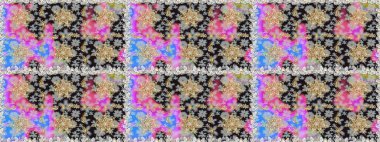 Doğu tarzı arabesk tarzında altın elementler. Raster altın pürüzsüz desen. Gri ve nötr renklerde kusursuz desen. Kusursuz altın desenli bukleler..