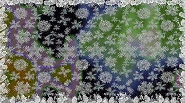 Kumaş, tekstil, duvar kağıdı baskısı için. Tomurcukları papatya çiçekleri olan sevimli bir çiçek deseni. Eski usul. Kusursuz bir geçmişi var. Raster illüstrasyonu. Miles Fleur, dandik süs.