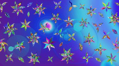 Çiçek arkaplanlı soyut zarafet eskiz deseni. Raster Güzel kumaş deseni.