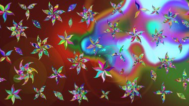 Zarif, parlak ve çiçek desenli tasarım. Sabıka baskıları, bebek kıyafetleri, duvar kâğıtları, paket kutuları vb..