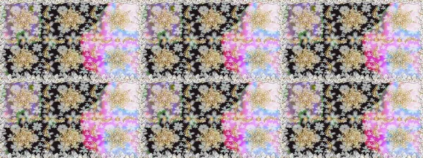 Gri ve nötr renklerde altın elementli pürüzsüz desen. Şam tasarım için kusursuz desen.