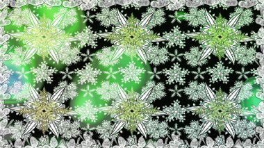 Modaya uygun kumaş deseni. Düz Çiçek Elementleri Tasarımı. Renkli Yaz Temalı Kusursuz Arkaplan. Sevimli çiçek raster deseni.