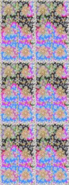 Raster oryantal süs. Gri renkli ve altın elementli altın desenli. Kusursuz altın desen.