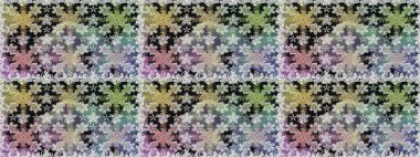 Gri ve nötr renklerde, altın elementlerle klasik, pürüzsüz desen. Noel 2019, kar tanesi, yeni yıl.